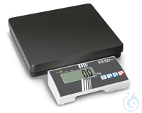 Personal scale, 100 g ; 300 kg Sturdy steel weighing plate with a non-slip and wear-resistant...